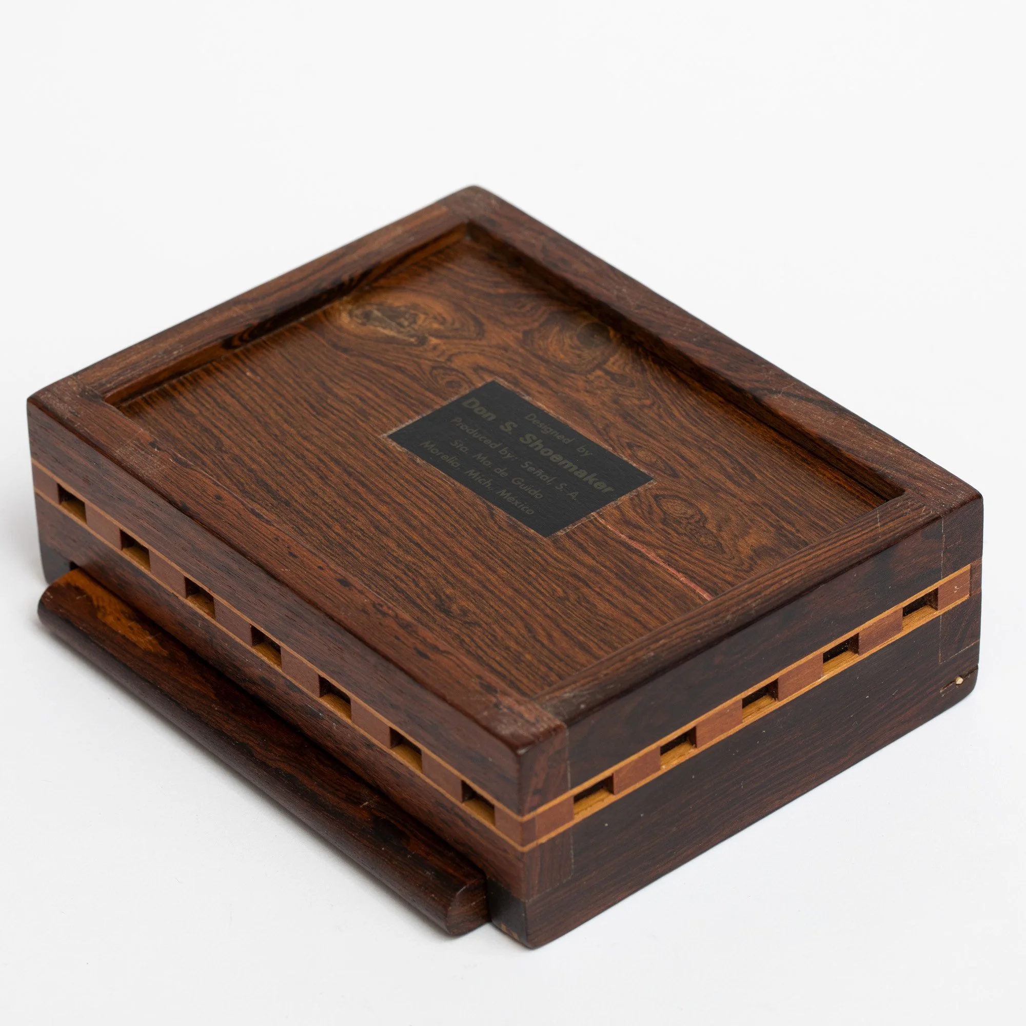 Paterson シャドーボックス Don Shoemaker Parquet Top Box — HAMEL20